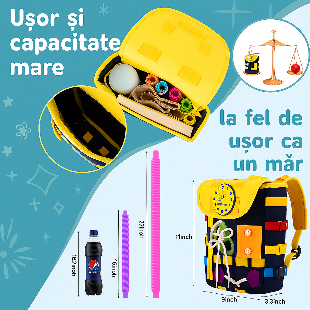 Joaca educativă care-l însoțește oriunde